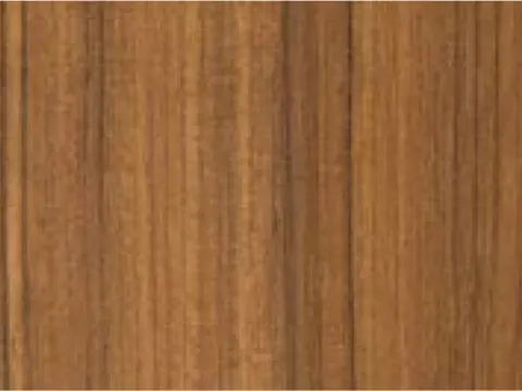 Hout keukenfolie &ndash; Oranjeachtig teak