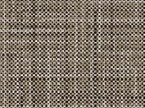 Textiel keukenfolie &ndash; Zilver en bruin gelijnd